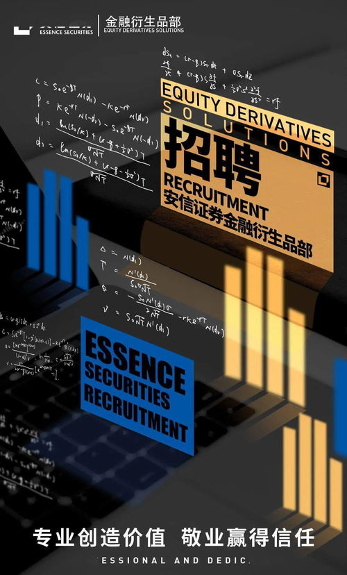 社招 安信证券金融衍生品部招聘产品设计与服务岗位 上海 广州 深圳